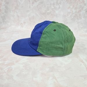 Vintage GAP Blue And Green Pannel  Snapback Hat One Size Fit Adult